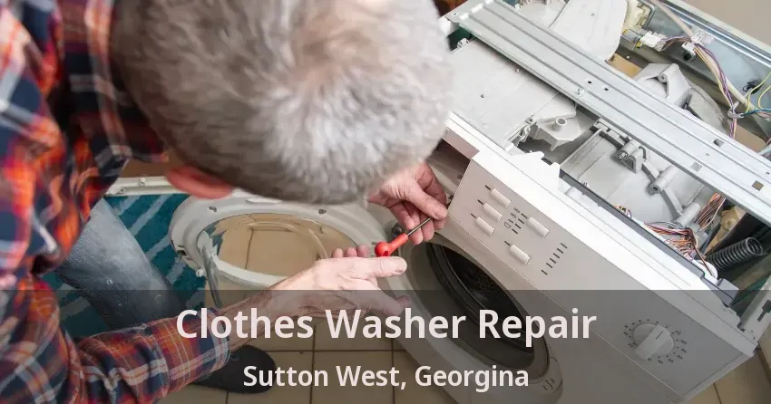 Clothes Washer Repair Sutton West, Georgina - ON