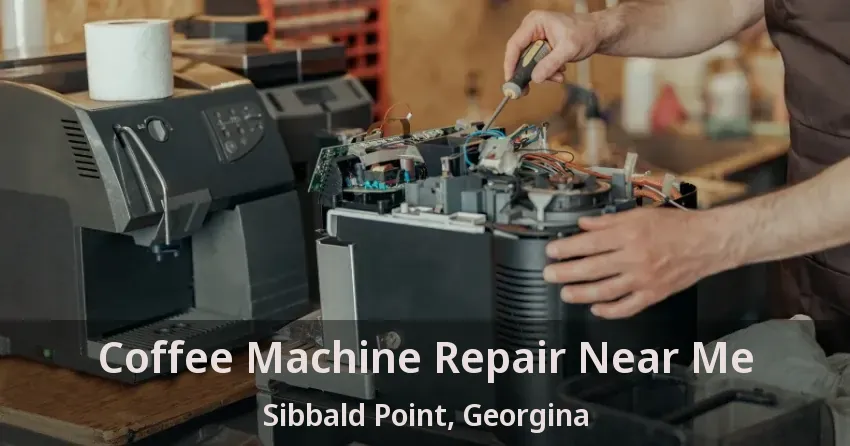 Coffee Machine Repair Near Me Sibbald Point, Georgina - ON