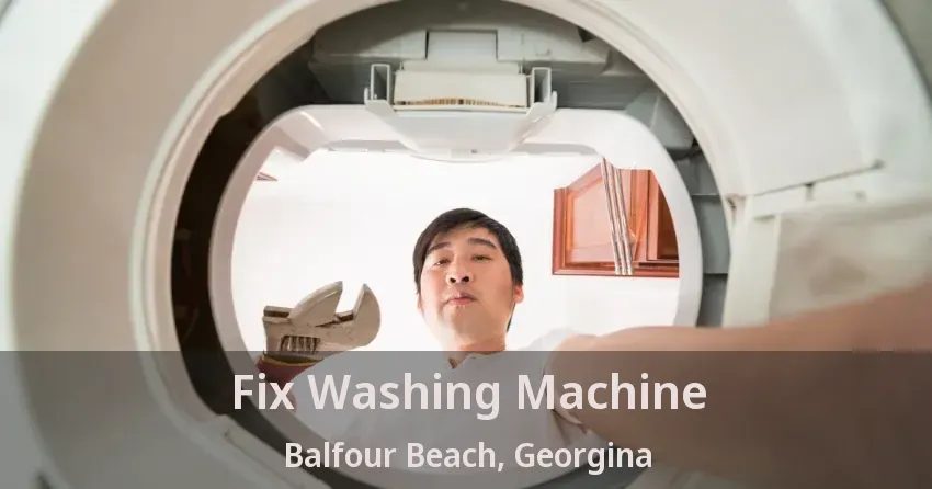 Fix Washing Machine Balfour Beach, Georgina - ON