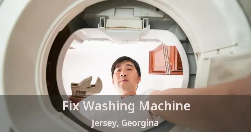 Fix Washing Machine Jersey, Georgina - ON