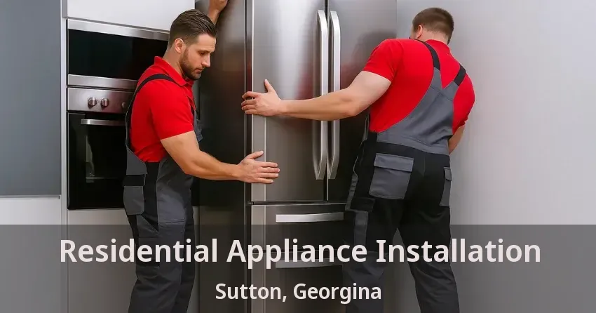 Residential Appliance Installation Sutton, Georgina - ON